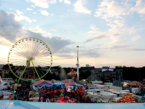 Hofer Volksfest 2016 von Oben – Foto 2