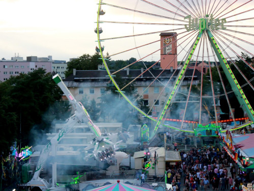 Hofer Volksfest 2016 von Oben – Foto 4