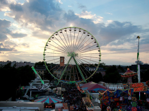 Hofer Volksfest 2016 von Oben – Foto 9