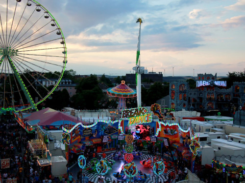 Hofer Volksfest 2016 von Oben – Foto 10