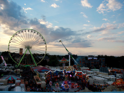 Hofer Volksfest 2016 von Oben – Foto 12