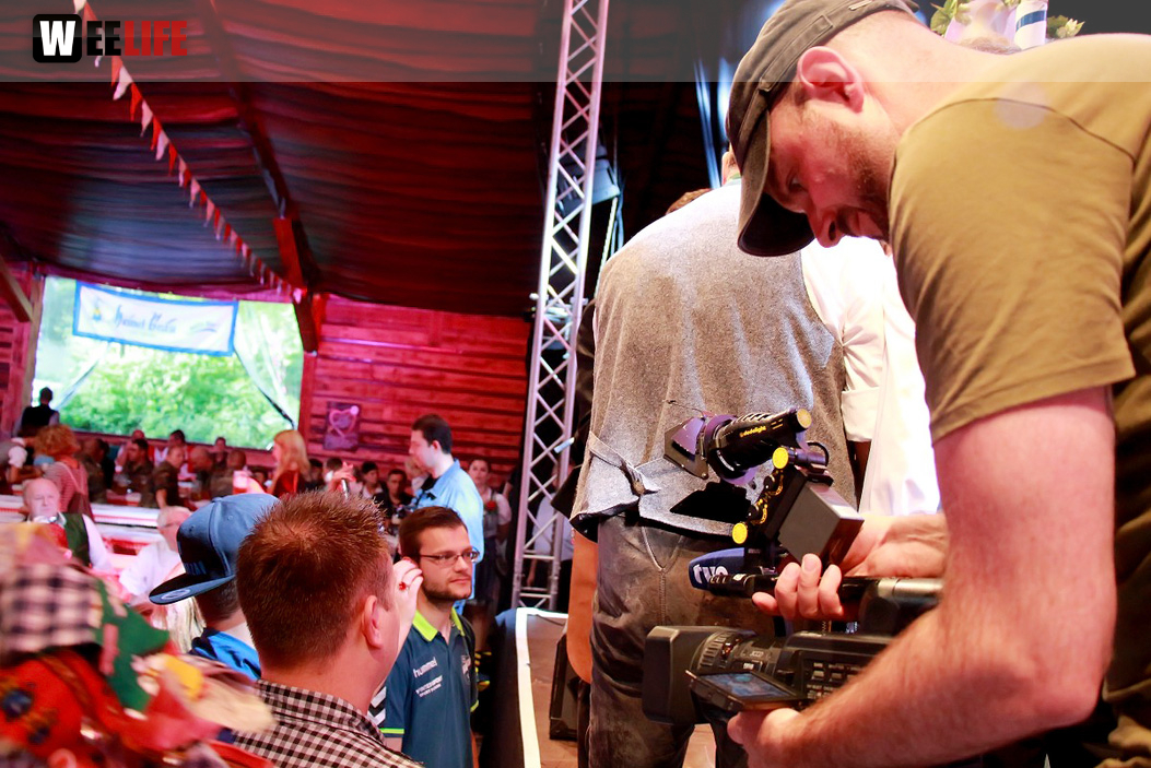 Hofer Volksfest 2016 Tag 1 Freitag Nach dem Umzug  Original Töpener Blasmusik