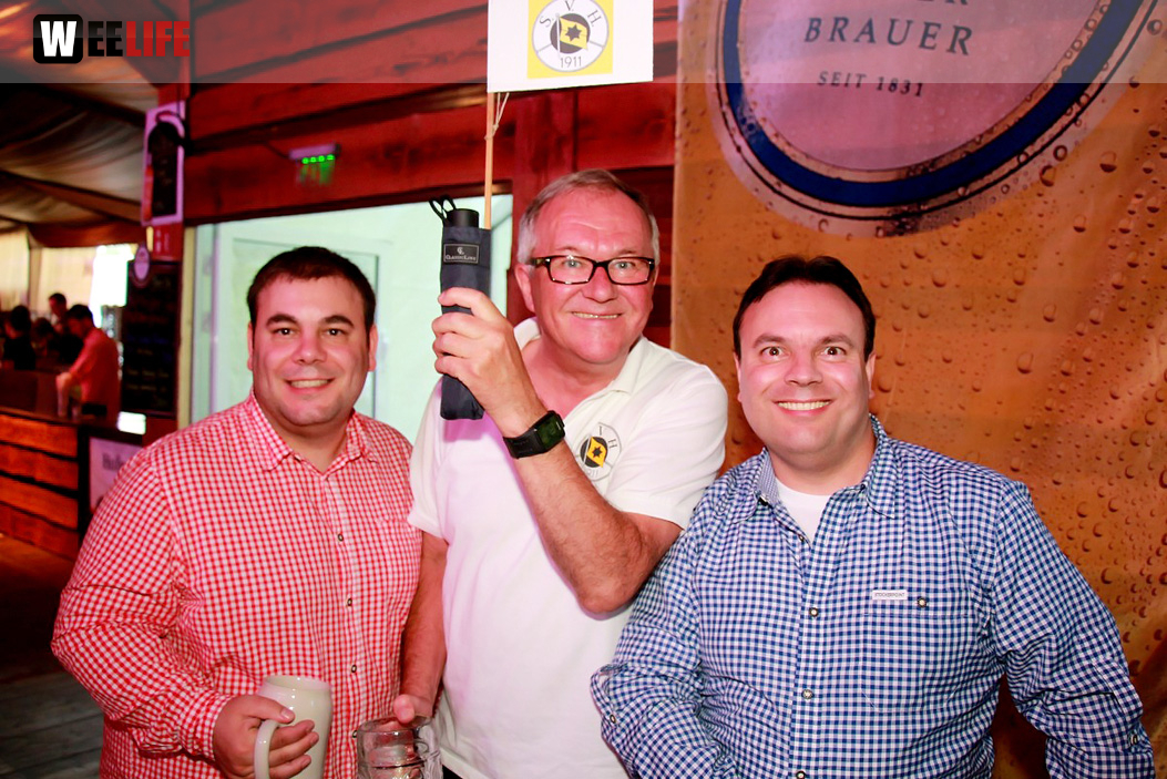 Hofer Volksfest 2016 Tag 1 Freitag Nach dem Umzug  Original Töpener Blasmusik