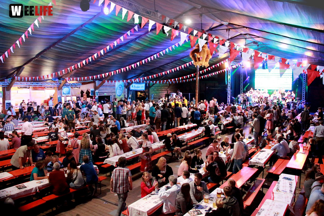 Hofer Volksfest 2016 Tag 1 Freitag Abends Original Töpener Blasmusik