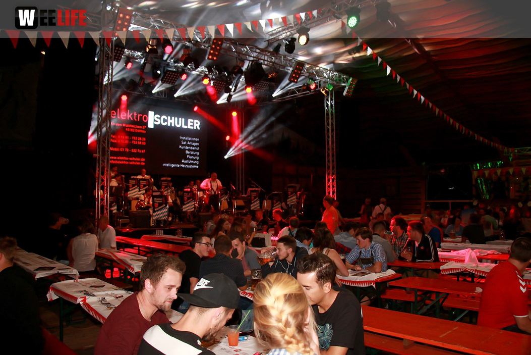 Hofer Volksfest 2016 Tag 1 Freitag Abends Original Töpener Blasmusik