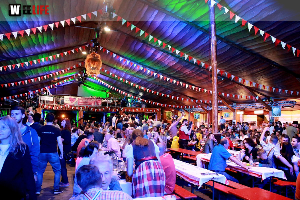 Hofer Volksfest 2016 Tag 1 Freitag Abends Original Töpener Blasmusik