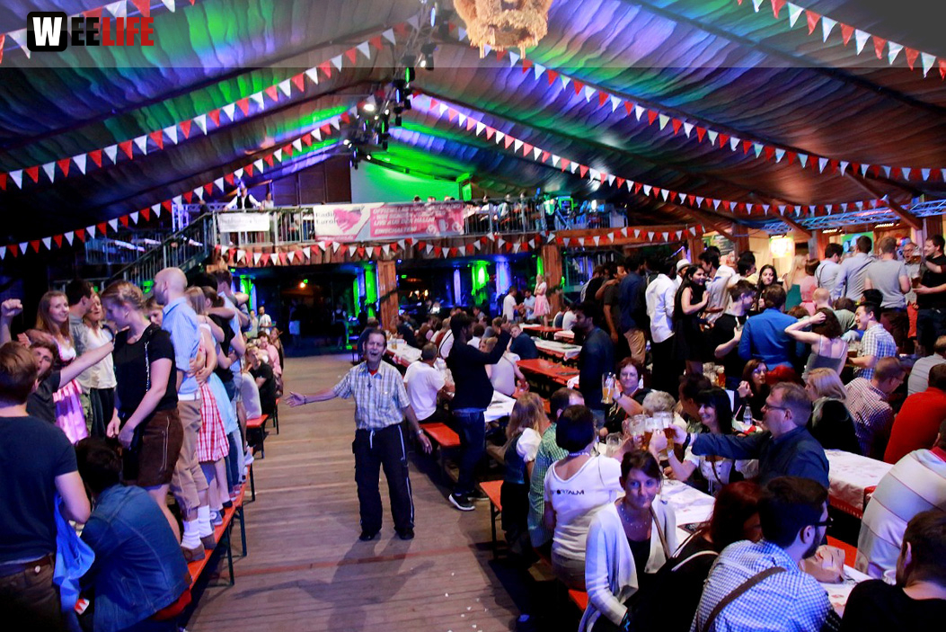 Hofer Volksfest 2016 Tag 1 Freitag Abends Original Töpener Blasmusik