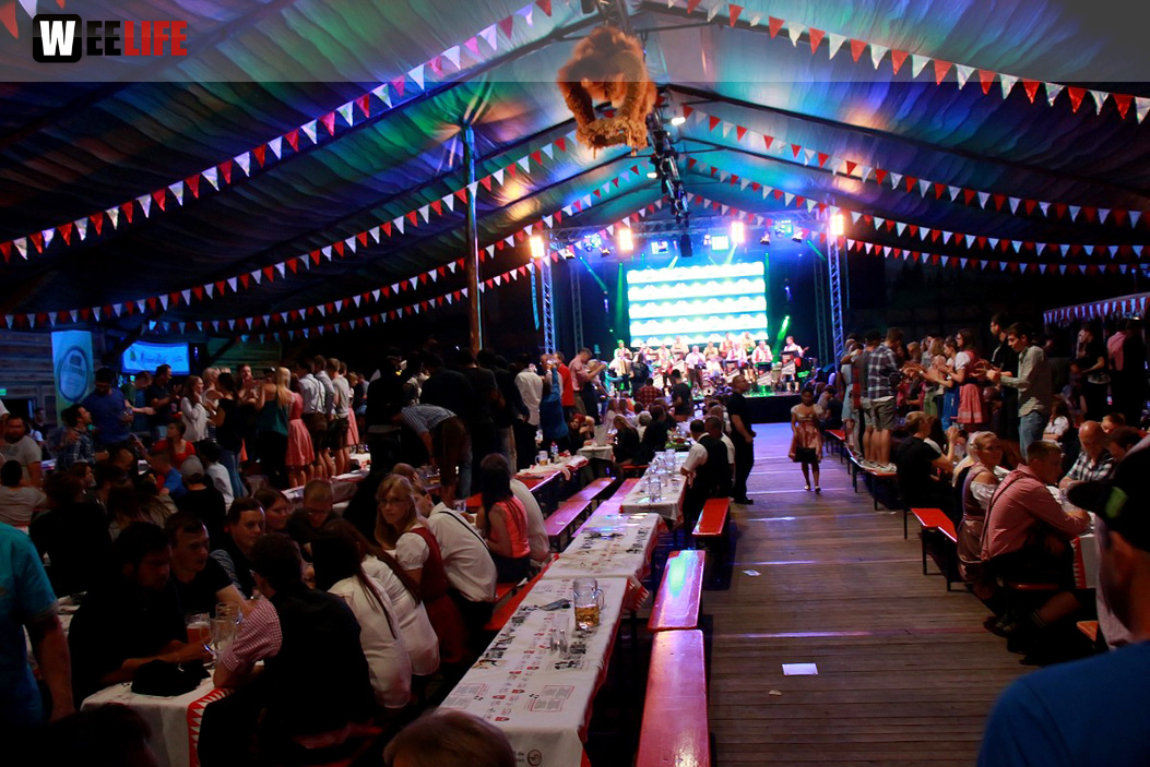 Hofer Volksfest 2016 Tag 1 Freitag Abends Original Töpener Blasmusik