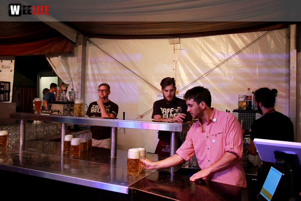 Hofer Volksfest 2016 Tag 1 Freitag Abends Original Töpener Blasmusik