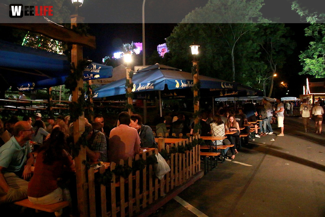 Hofer Volksfest 2016 Tag 1 Freitag Abends Original Töpener Blasmusik