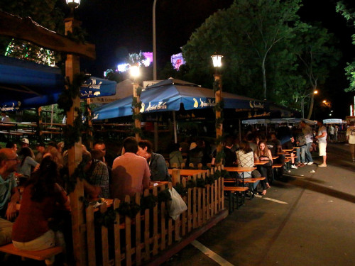 Hofer Volksfest 2016 Tag 1 Freitag Abends Original Töpener Blasmusik – Foto 32