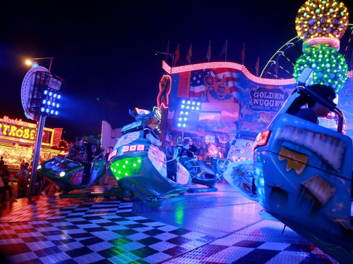 Hofer Volksfest 2016 Tag 1 Freitag Abends Original Töpener Blasmusik – Foto 43
