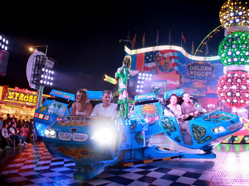 Hofer Volksfest 2016 Tag 1 Freitag Abends Original Töpener Blasmusik – Foto 49