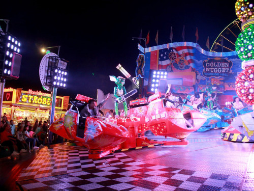 Hofer Volksfest 2016 Tag 1 Freitag Abends Original Töpener Blasmusik – Foto 52