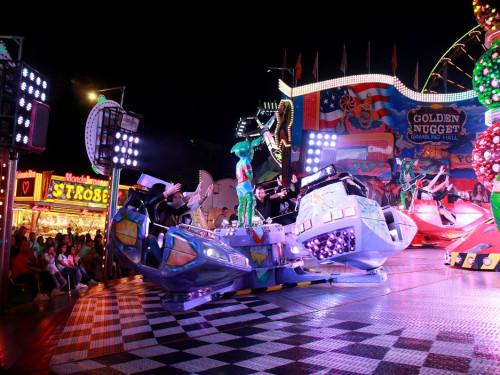 Hofer Volksfest 2016 Tag 1 Freitag Abends Original Töpener Blasmusik – Foto 56