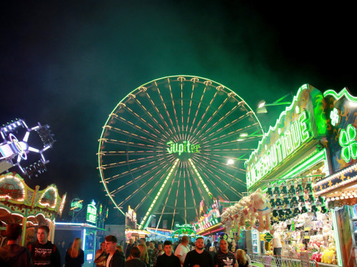 Hofer Volksfest 2016 Tag 1 Freitag Abends Original Töpener Blasmusik – Foto 60