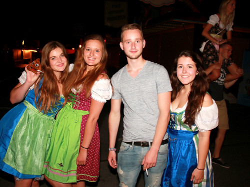 Hofer Volksfest 2016 Tag 1 Freitag Abends Original Töpener Blasmusik – Foto 101