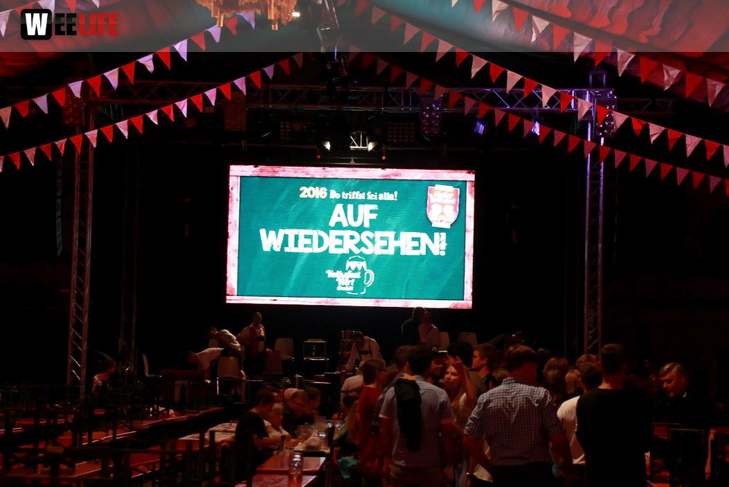 Hofer Volksfest 2016 Tag 1 Freitag Abends Original Töpener Blasmusik