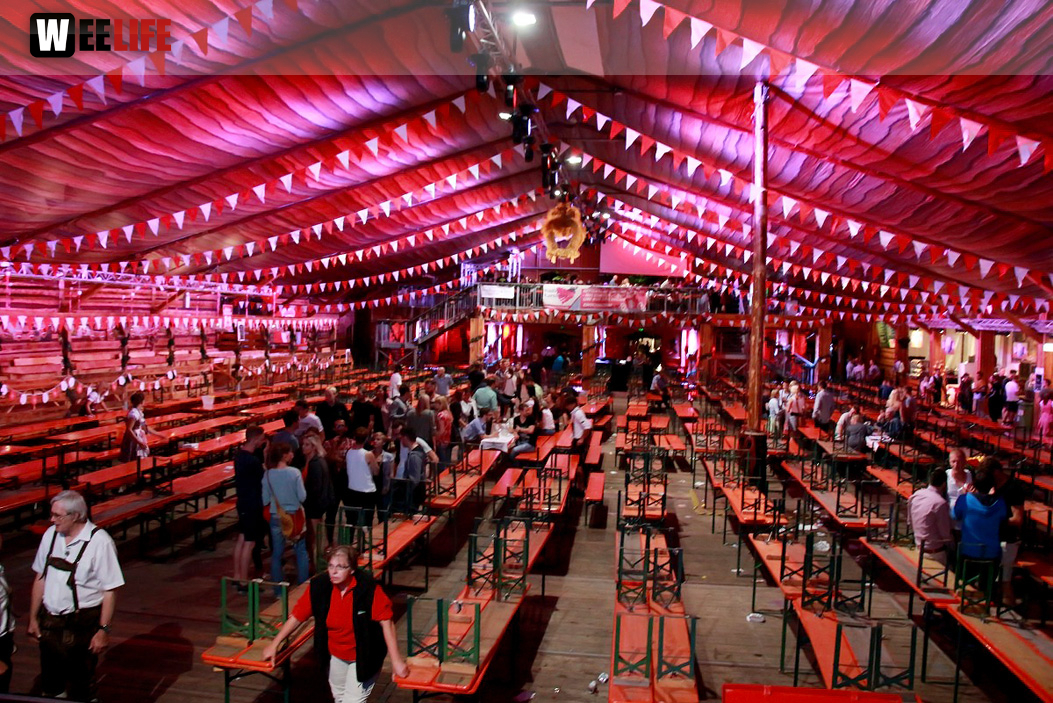 Hofer Volksfest 2016 Tag 1 Freitag Abends Original Töpener Blasmusik