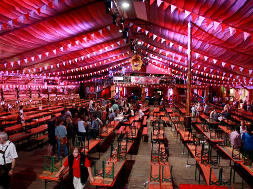 Hofer Volksfest 2016 Tag 1 Freitag Abends Original Töpener Blasmusik – Foto 113