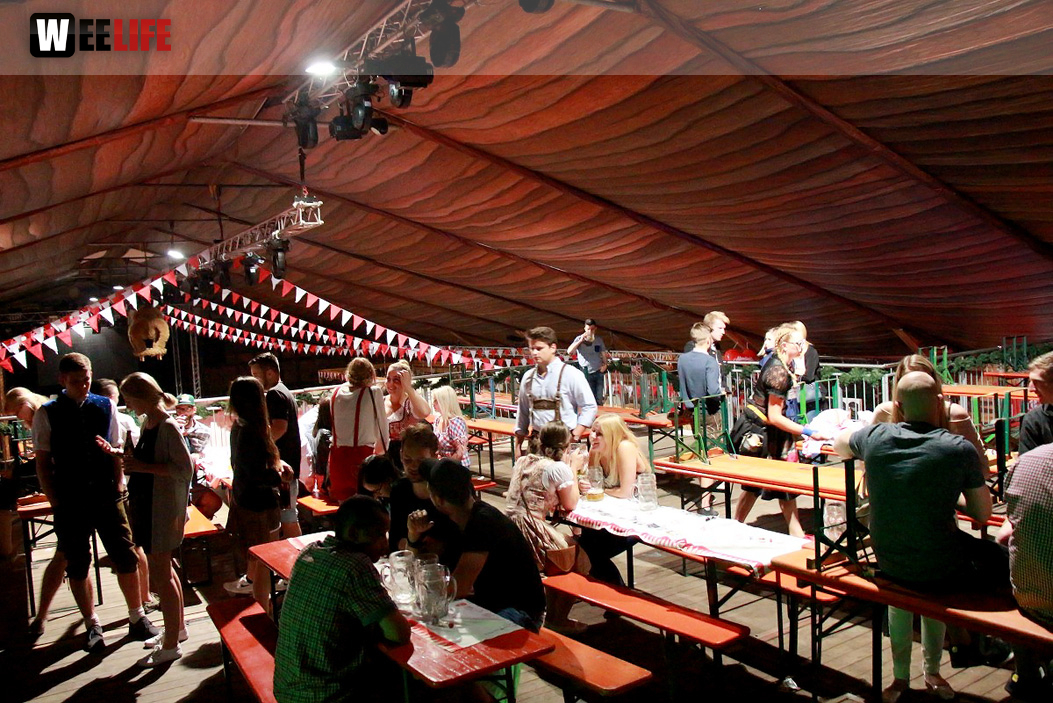 Hofer Volksfest 2016 Tag 1 Freitag Abends Original Töpener Blasmusik