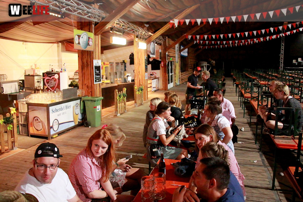 Hofer Volksfest 2016 Tag 1 Freitag Abends Original Töpener Blasmusik