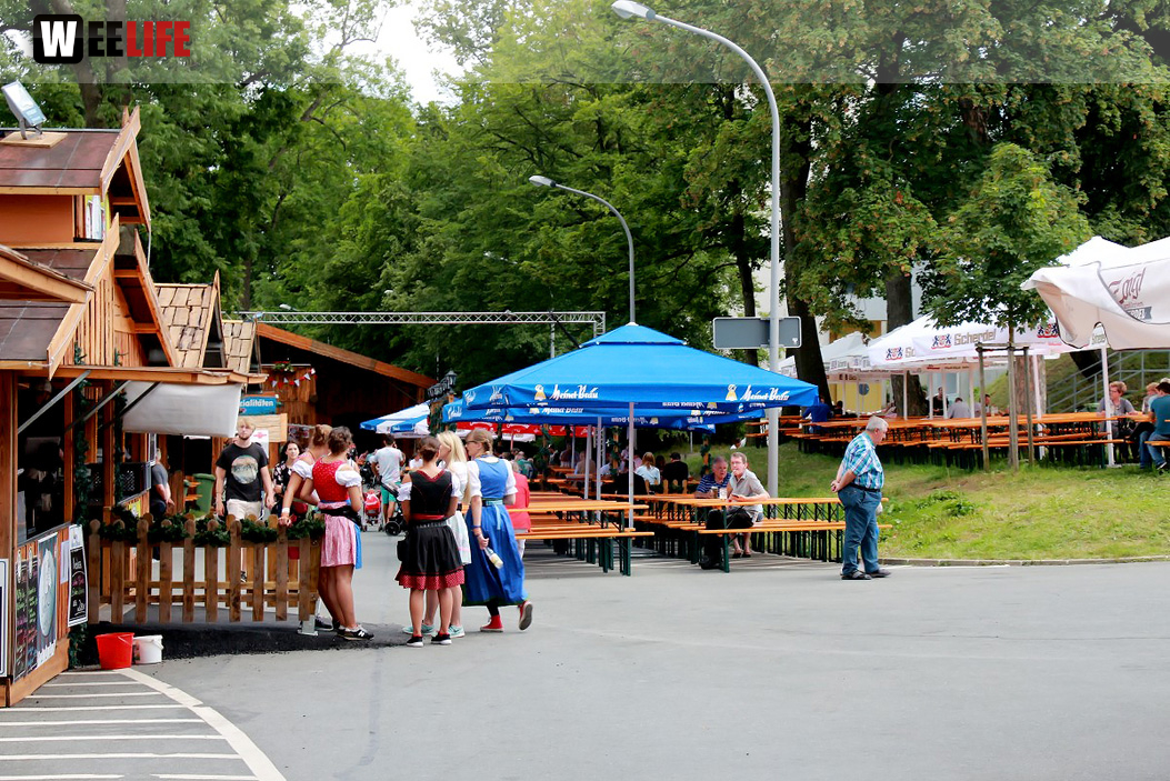 Hofer Volksfest 2016 Tag 2 Samstag  Tag der Landjugend  Nachmittag 