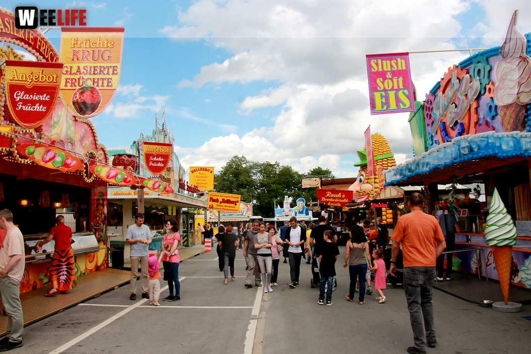 Hofer Volksfest 2016 Tag 2 Samstag  Tag der Landjugend  Nachmittag 