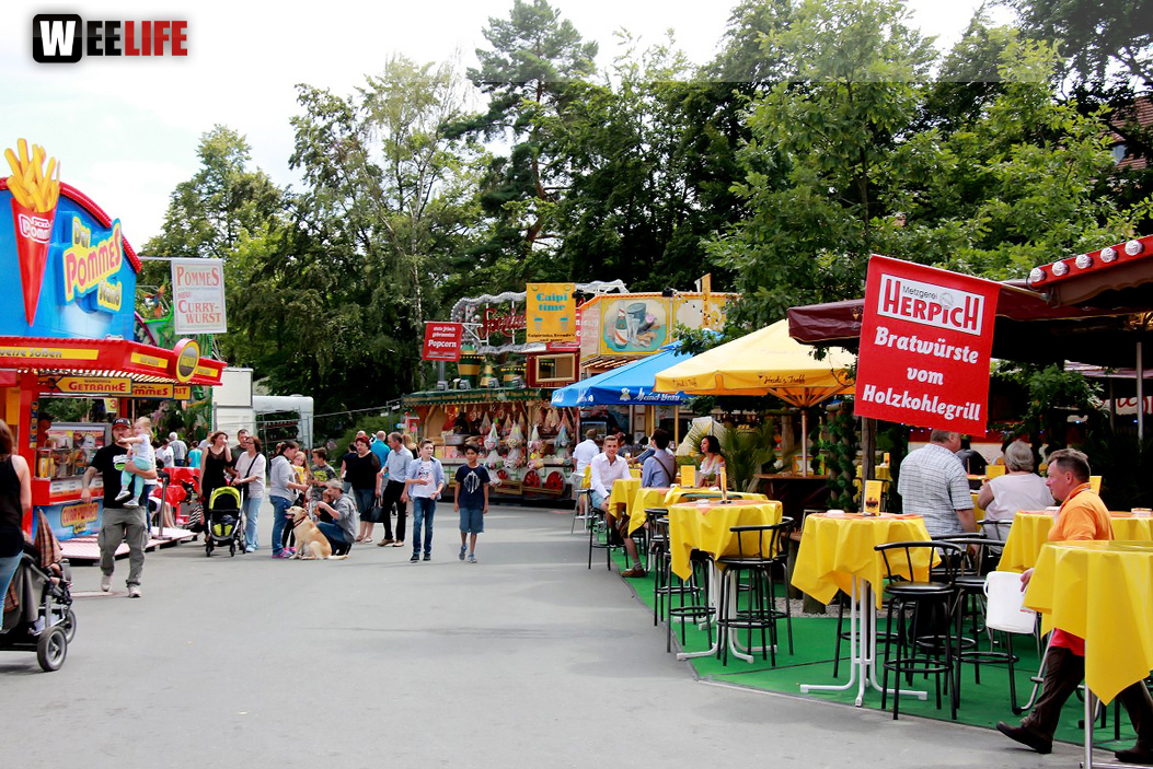 Hofer Volksfest 2016 Tag 2 Samstag  Tag der Landjugend  Nachmittag 