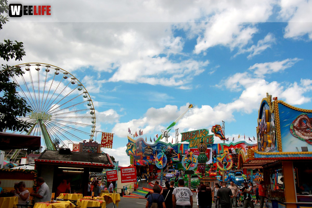 Hofer Volksfest 2016 Tag 2 Samstag  Tag der Landjugend  Nachmittag 