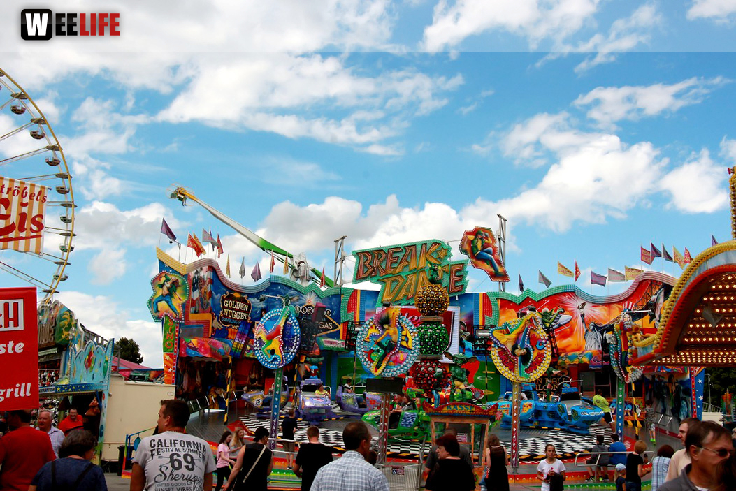 Hofer Volksfest 2016 Tag 2 Samstag  Tag der Landjugend  Nachmittag 