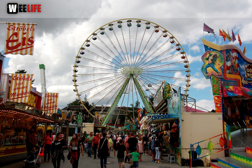 Hofer Volksfest 2016 Tag 2 Samstag  Tag der Landjugend  Nachmittag 