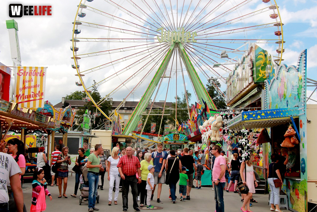 Hofer Volksfest 2016 Tag 2 Samstag  Tag der Landjugend  Nachmittag 