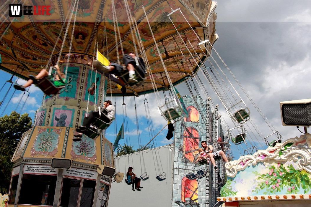 Hofer Volksfest 2016 Tag 2 Samstag  Tag der Landjugend  Nachmittag 