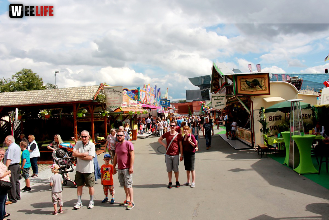 Hofer Volksfest 2016 Tag 2 Samstag  Tag der Landjugend  Nachmittag 