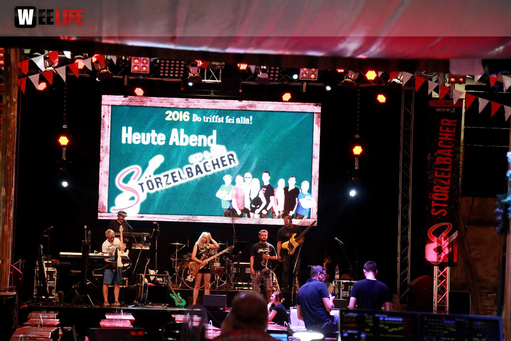 Hofer Volksfest 2016 Tag 2 Samstag Tag der Landjugend  Die Störzelbacher