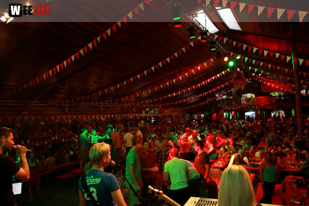Hofer Volksfest 2016 Tag 2 Samstag Tag der Landjugend  Die Störzelbacher