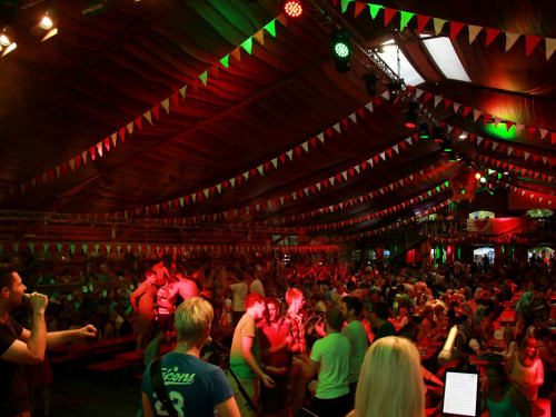 Hofer Volksfest 2016 Tag 2 Samstag Tag der Landjugend  Die Störzelbacher – Foto 8