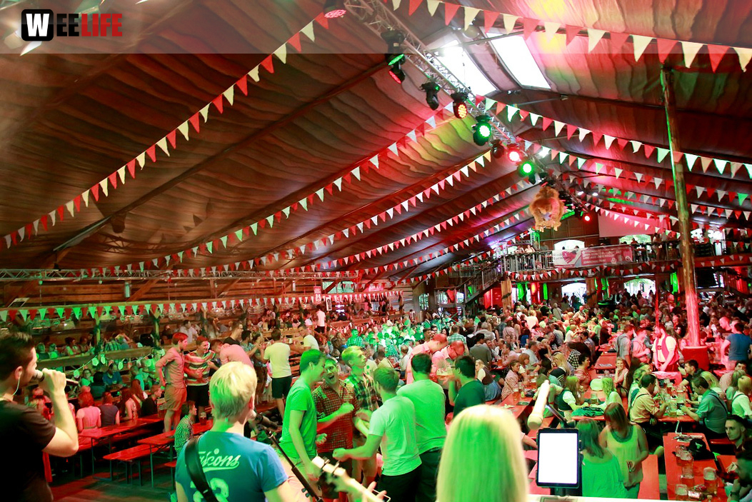 Hofer Volksfest 2016 Tag 2 Samstag Tag der Landjugend  Die Störzelbacher