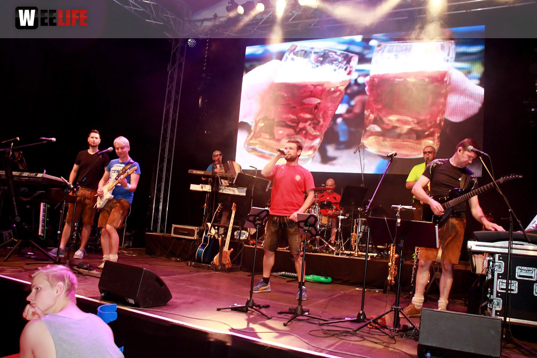 Hofer Volksfest 2016 Tag 2 Samstag Tag der Landjugend  Die Störzelbacher