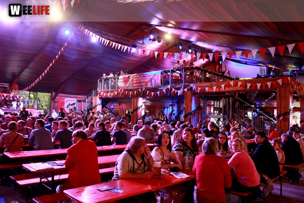 Hofer Volksfest 2016 Tag 2 Samstag Tag der Landjugend  Die Störzelbacher