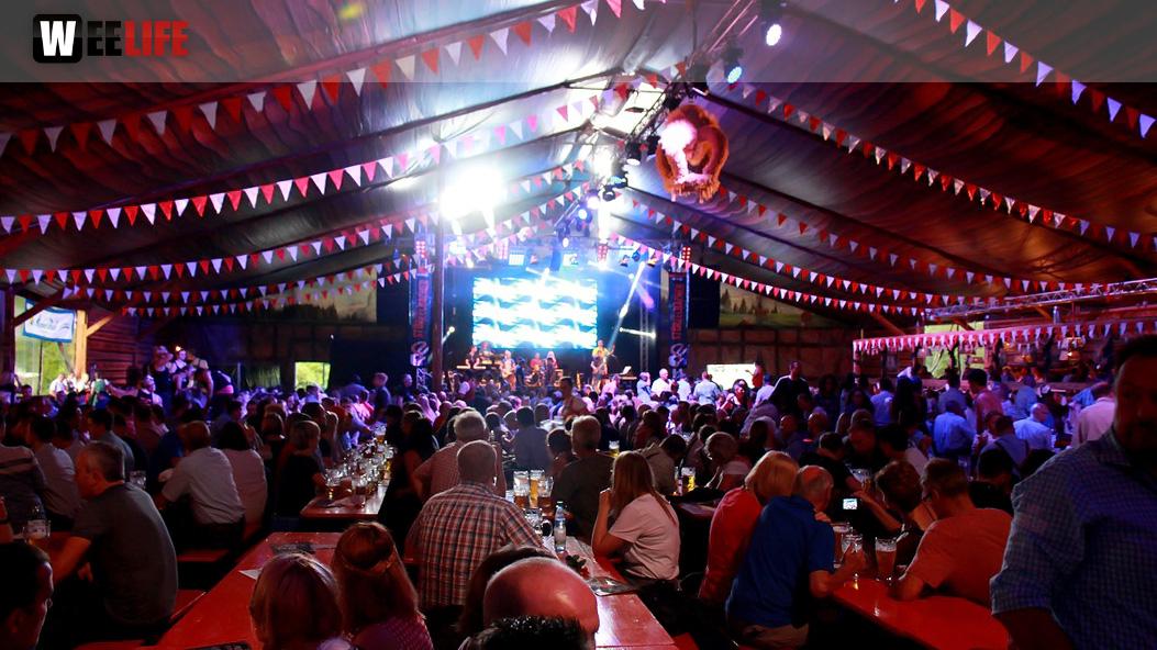 Hofer Volksfest 2016 Tag 2 Samstag Tag der Landjugend  Die Störzelbacher