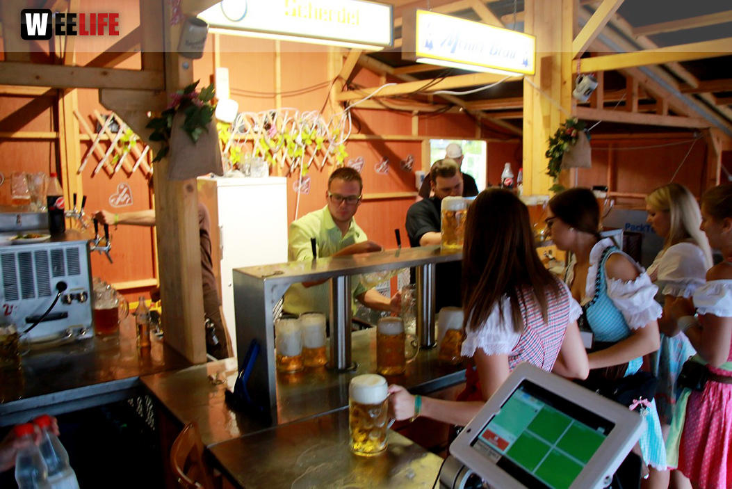 Hofer Volksfest 2016 Tag 2 Samstag Tag der Landjugend  Die Störzelbacher