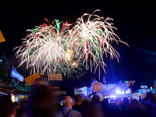 Hofer Volksfest 2016 Tag 2 Samstag EröffnungsFeuerwerk – Foto 18