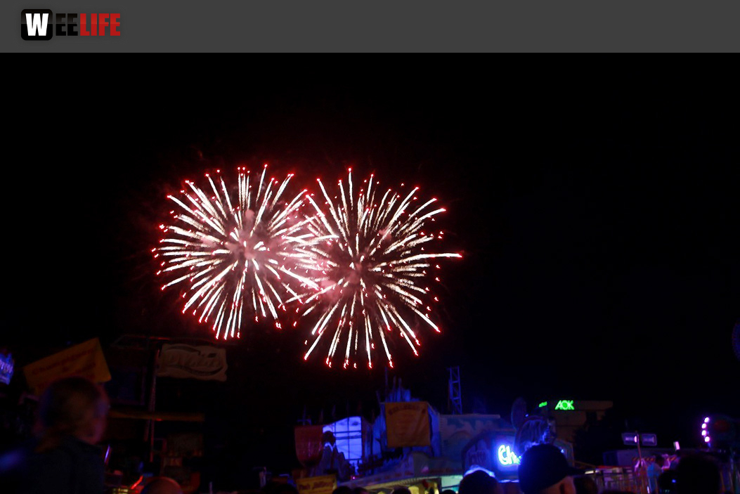 Hofer Volksfest 2016 Tag 2 Samstag EröffnungsFeuerwerk