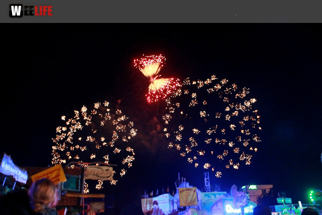 Hofer Volksfest 2016 Tag 2 Samstag EröffnungsFeuerwerk