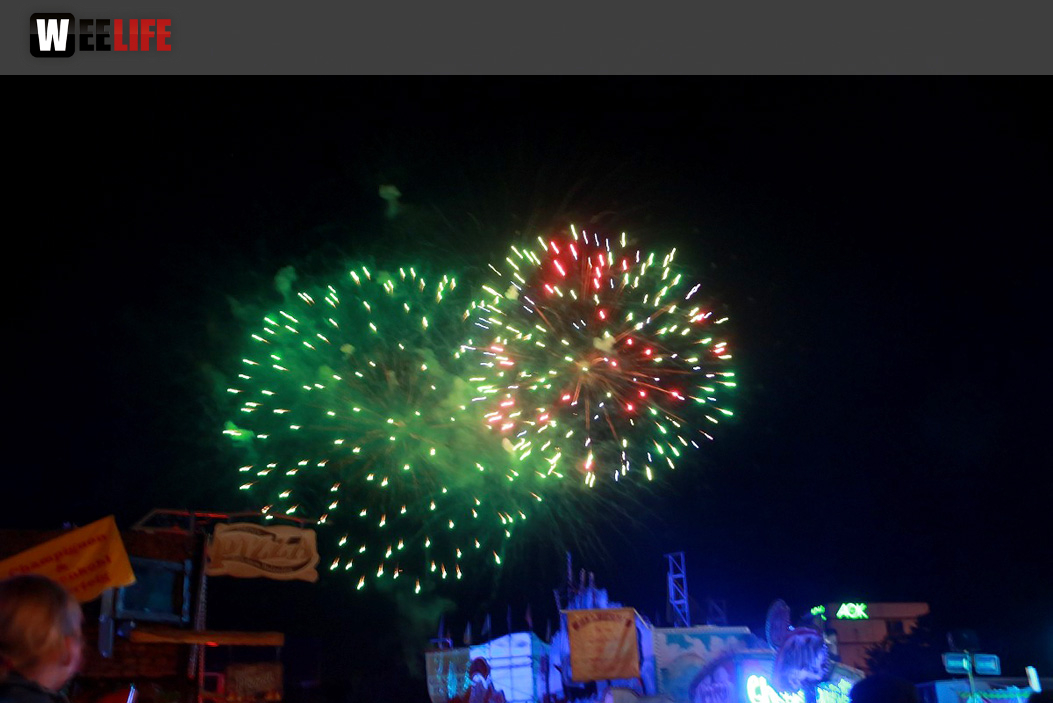 Hofer Volksfest 2016 Tag 2 Samstag EröffnungsFeuerwerk