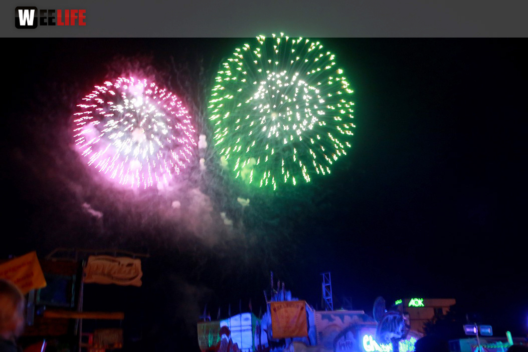 Hofer Volksfest 2016 Tag 2 Samstag EröffnungsFeuerwerk