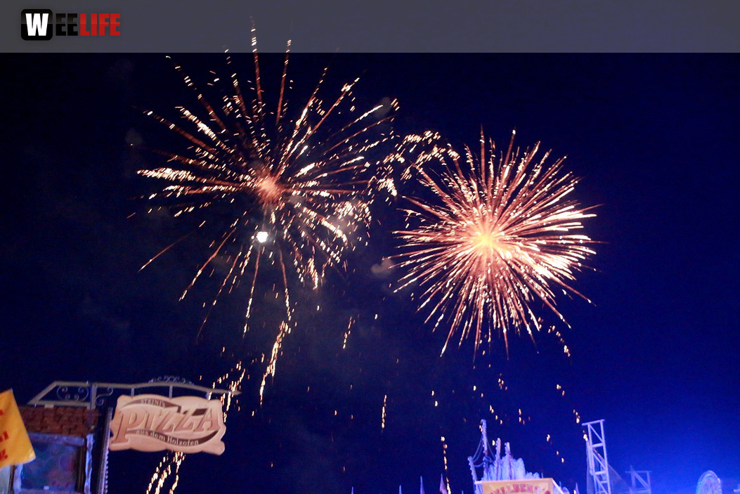 Hofer Volksfest 2016 Tag 2 Samstag EröffnungsFeuerwerk