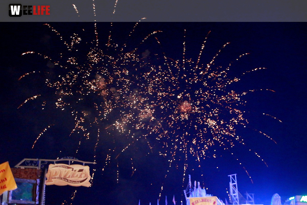 Hofer Volksfest 2016 Tag 2 Samstag EröffnungsFeuerwerk